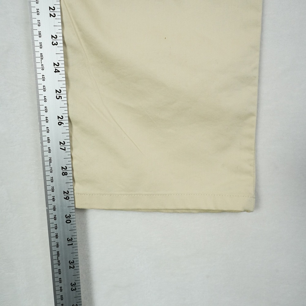 Polo‎ Golf Ralph Lauren Mens Tailored Fit Pants 38x30 Cream Khaki Stretch Chino - Picture 7 of 8